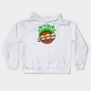 1990 Video game palms Kids Hoodie